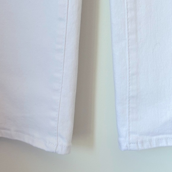 NYDJ HR Major Wide Leg Capri Jean White Lift Tuck Summer Coastal Classic NEW - Picture 8 of 13